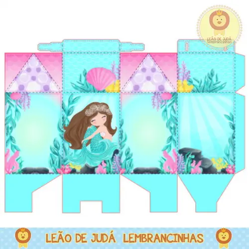 Caixa milk sereia