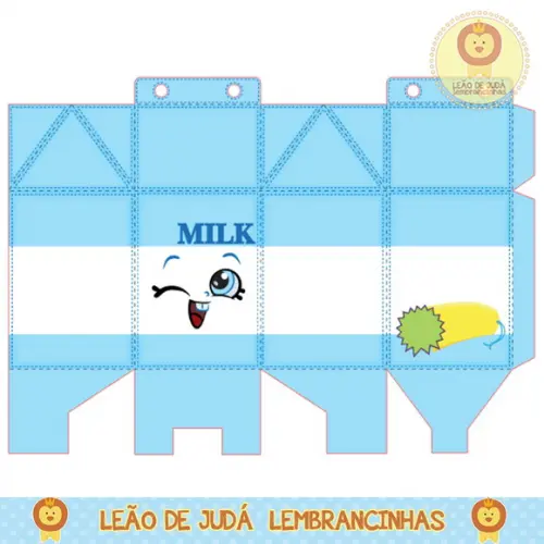 Caixa milk shopkins