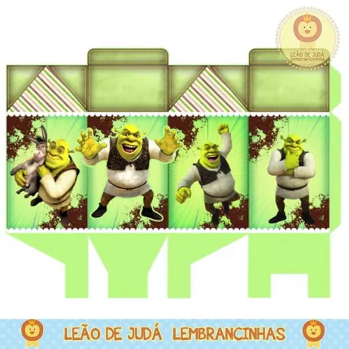 Caixa Milk Shrek