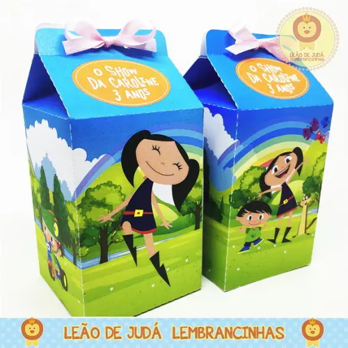 Caixa Milk Show da Luna