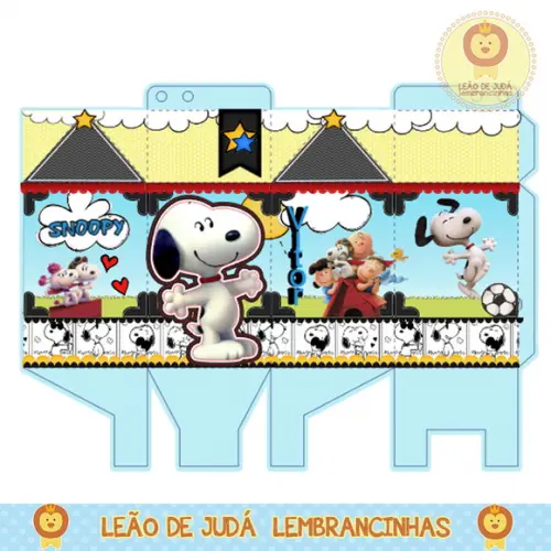 Caixa milk snoopy