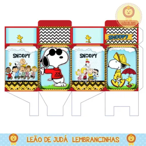 Caixa milk snoopy