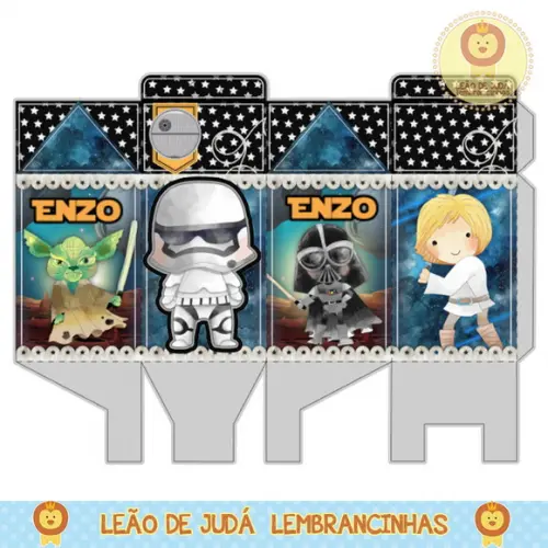 Caixa milk star wars