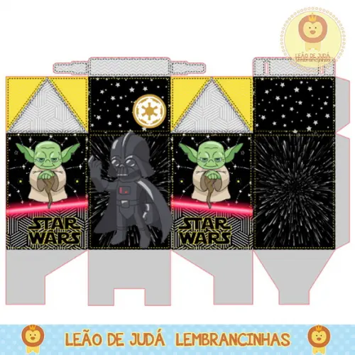 Caixa milk star wars