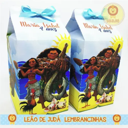 Caixa Milk Tema Moana