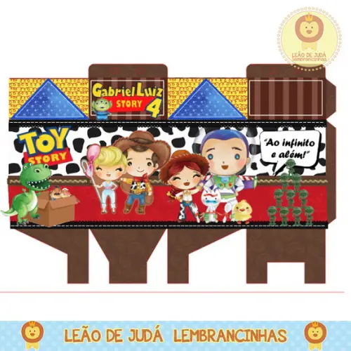 Caixa milk toy story