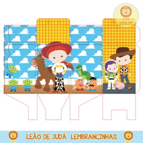 Caixa milk toy story