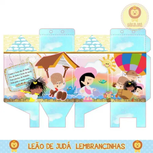 Caixa milk turma do cristãozinho