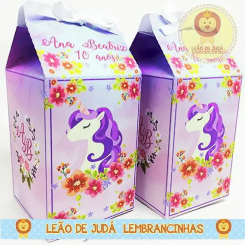 Caixa Milk Unicórnio