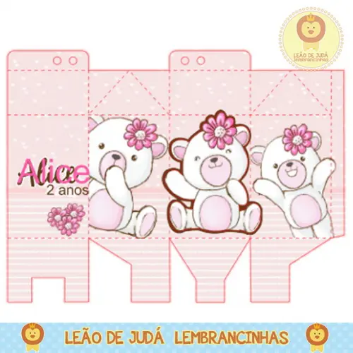 Caixa milk ursa