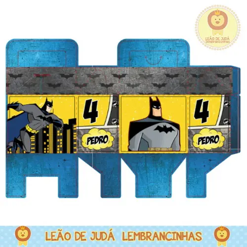 Caixa para festa batman