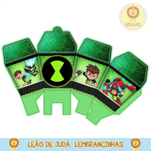 Caixa para festa ben10