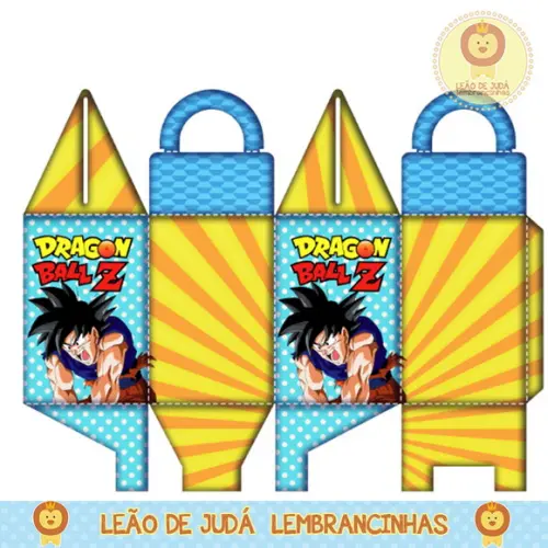 Caixa para festa dragon ball