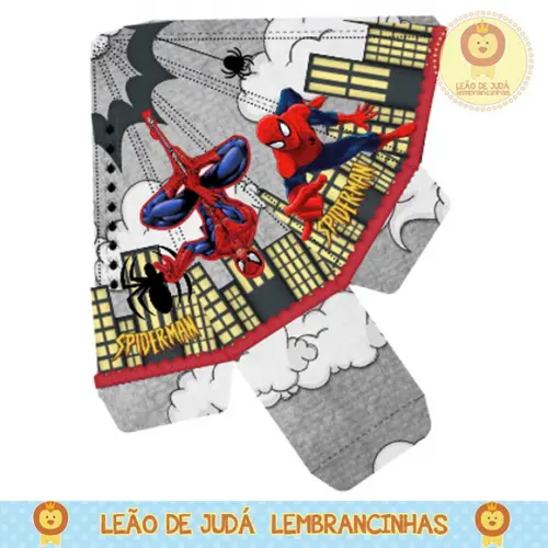 Caixa para festa homem aranha