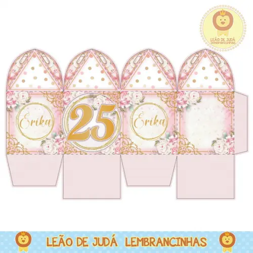 Caixa para festa jardim