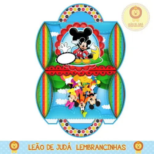 Caixa para festa mickey