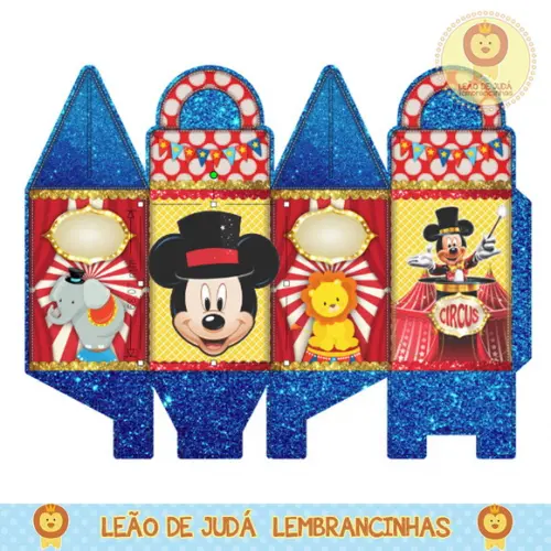 Caixa para Festa Mickey