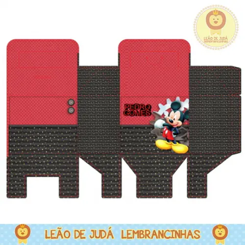Caixa para festa mickey
