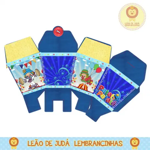 Caixa para festa patati patatá