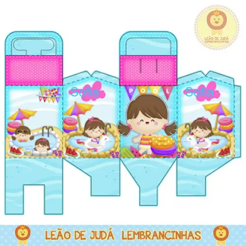 Caixa para festa pool party