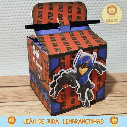 Caixa Para Festa tema Big Hero