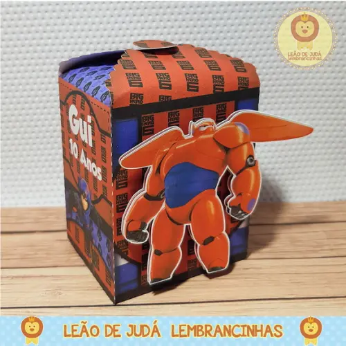 Caixa Para Festa tema Big Hero