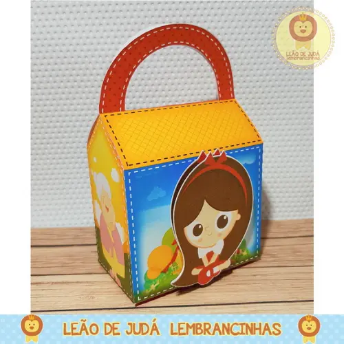 Caixa para Festa Tema Sitio do Picapáu Amarelo