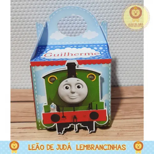 Caixa para Festa Tema Thomas e Seus Amigos