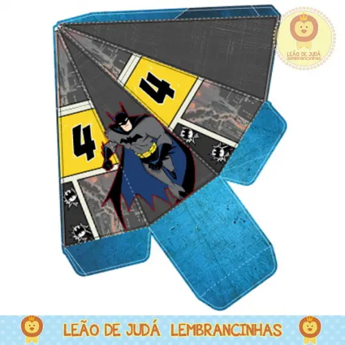 Caixa pirâmide batman