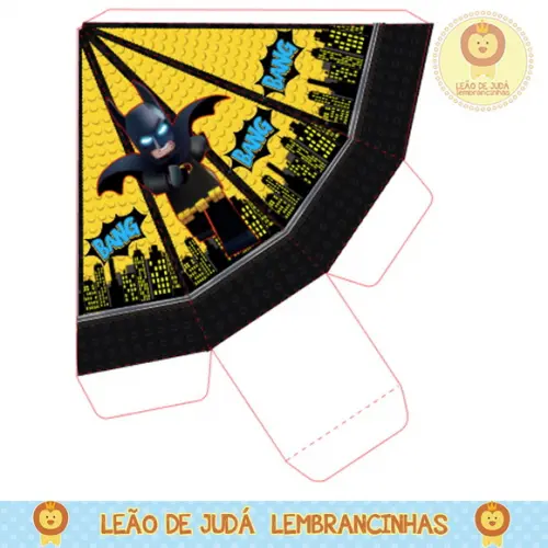 Caixa pirâmide batman