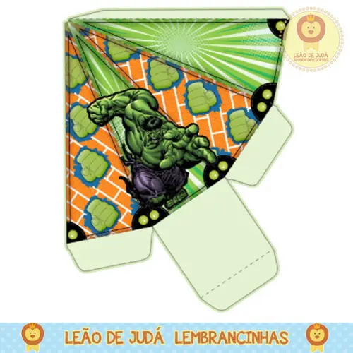 Caixa Piramide Hulk