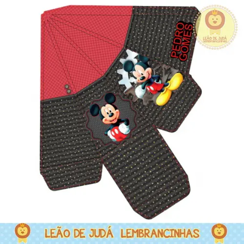 Caixa pirâmide mickey