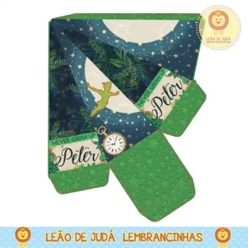 Caixa pirâmide peter pan