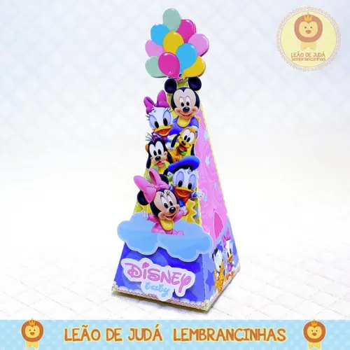 Caixa Pirâmide tema Disney Baby