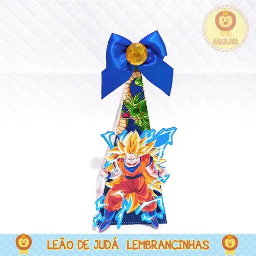 Caixa Pirâmide tema Dragon ball