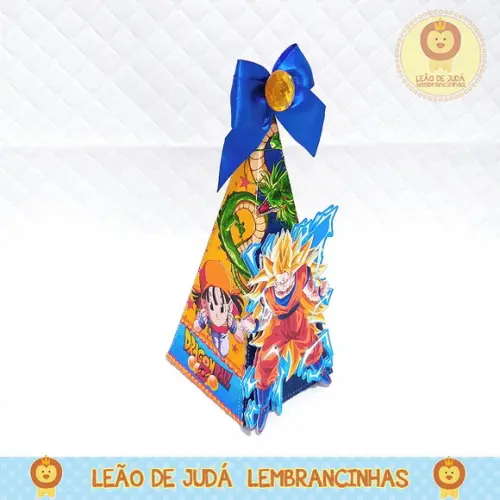 Caixa Pirâmide tema Dragon ball
