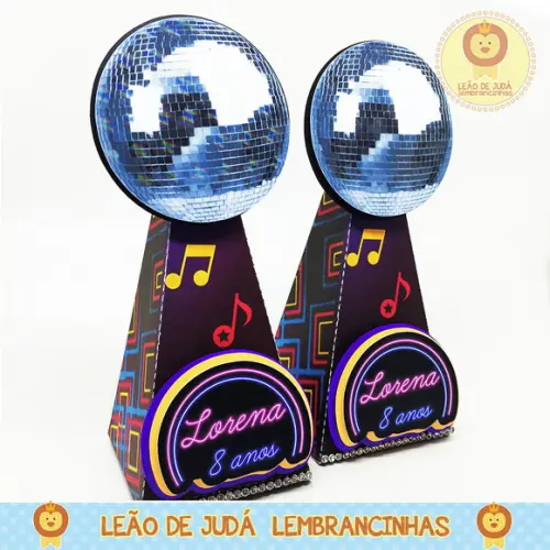 Caixa Pirâmide Tema Música