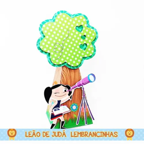 Caixa Pirâmide Tema Show da Luna