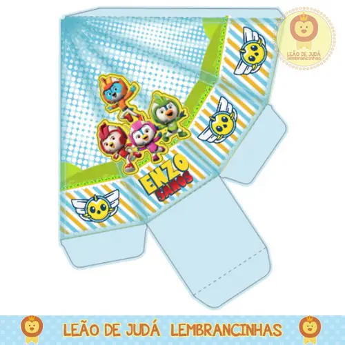 Caixa pirâmide top wing