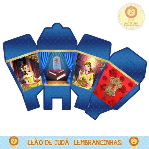 Caixa sushi bela e a fera