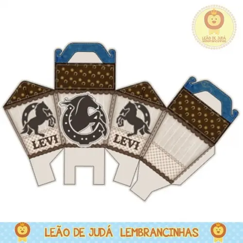 Caixa sushi cavalo