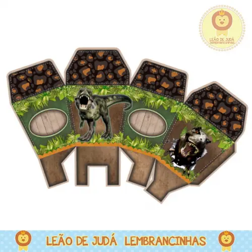 Caixa sushi dinossauro