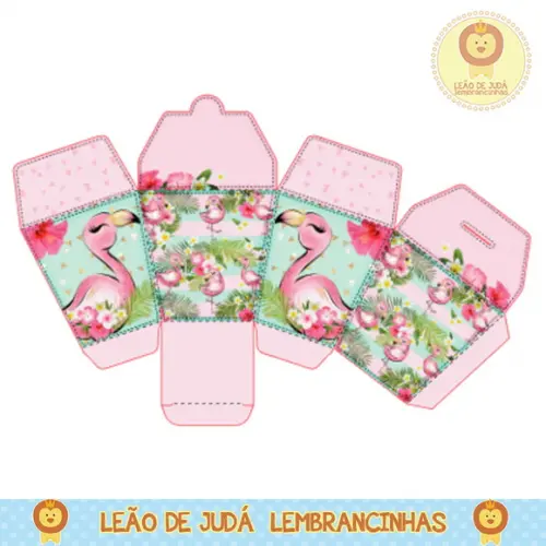 Caixa sushi flamingo