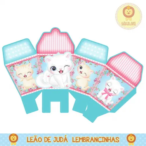 Caixa sushi gatinha