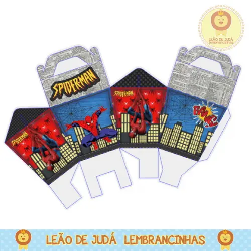 Caixa sushi homem aranha