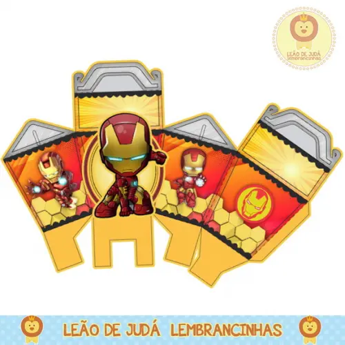 Caixa sushi homem de ferro
