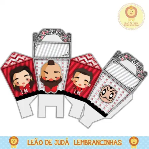 Caixa sushi la casas de papel