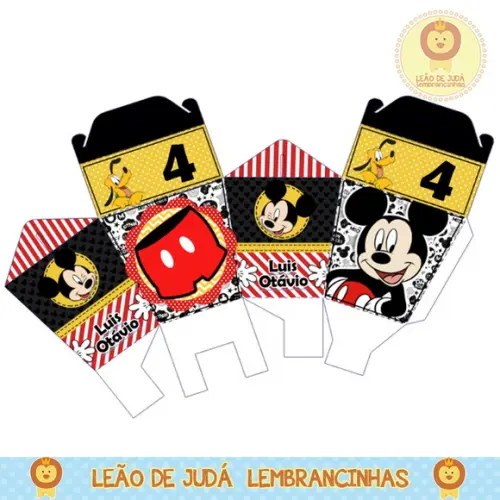 Caixa sushi mickey