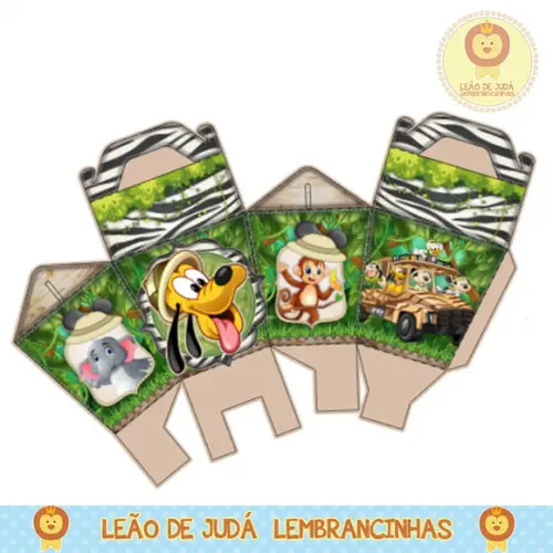 Caixa sushi mickey safari