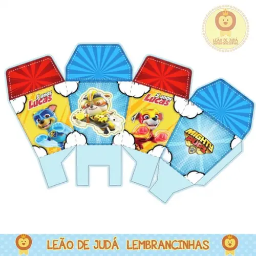 Caixa sushi patrulha canina